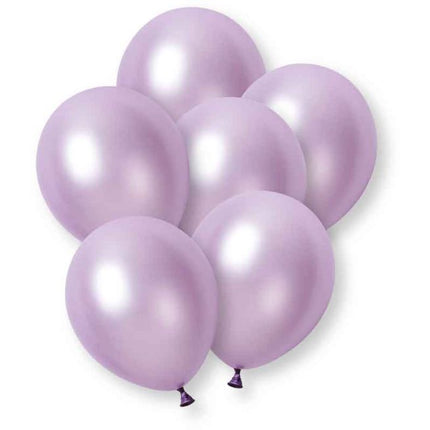 Lavendel Ballonnen Latex 30cm 8st van Folat koop je bij Partywinkel
