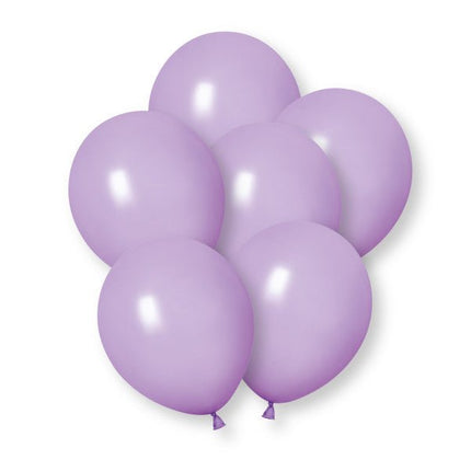 Lavendel Ballonnen Premium Latex 30cm 10st van Unique koop je bij Partywinkel