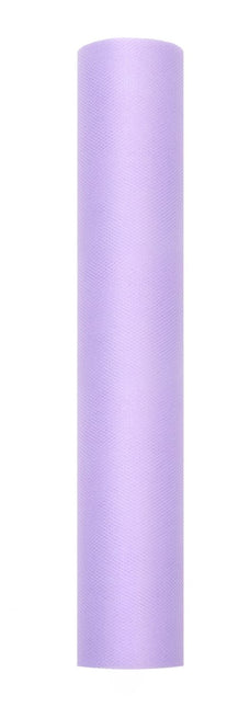 Lavendel Tule Rol 30cm 9m van Partydeco koop je bij Partywinkel