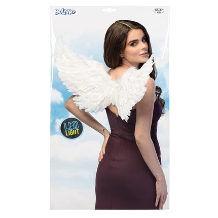 LED engelenvleugels wit van Boland koop je bij Partywinkel