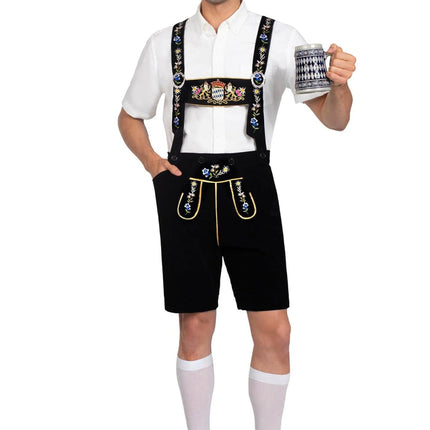 Lederhose Heren Leg Avenue van Leg Avenue koop je bij Partywinkel