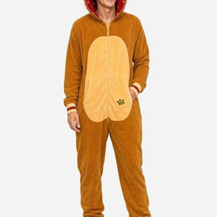Leeuw Onesie Unisex Bruin van OppoSuits koop je bij Partywinkel