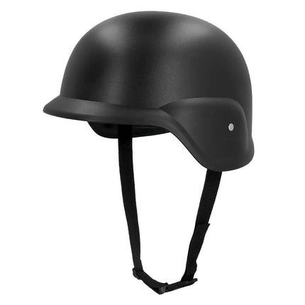 Leger Helm Zwart van Boland koop je bij Partywinkel