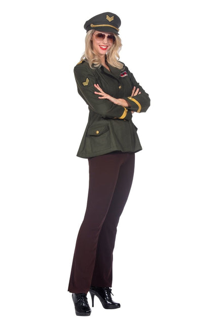 Leger Jas Dames van Wilbers & Wilbers koop je bij Partywinkel