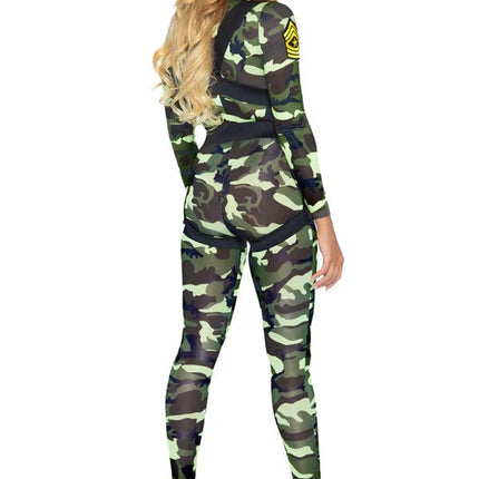 Leger Jumpsuit Dames Leg Avenue van Leg Avenue koop je bij Partywinkel