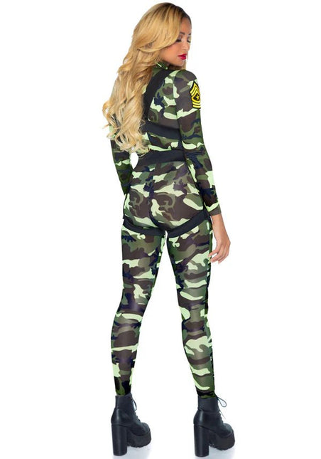 Leger Jumpsuit Dames Leg Avenue van Leg Avenue koop je bij Partywinkel