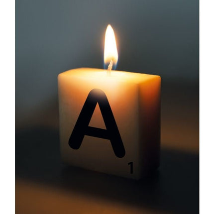 Letter Kaarsje A 4cm van Paper Dreams koop je bij Partywinkel