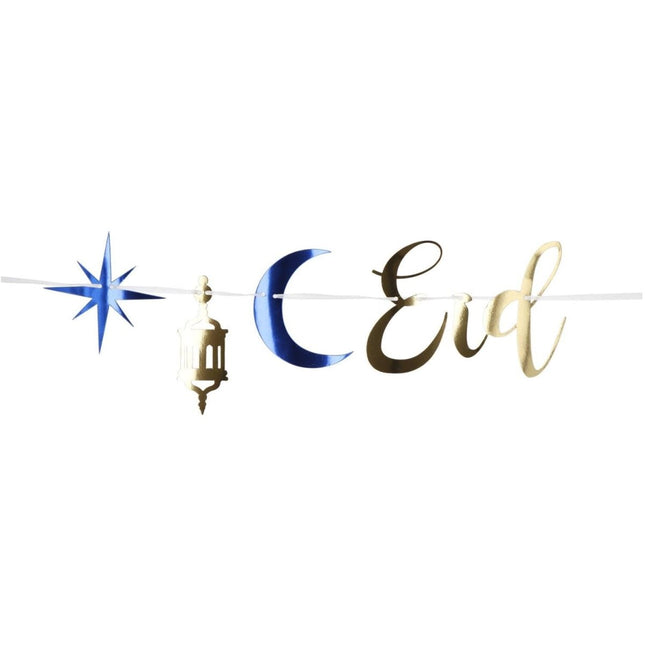 Eid Mubarak Letterslinger 1,50m van Folat koop je bij Partywinkel