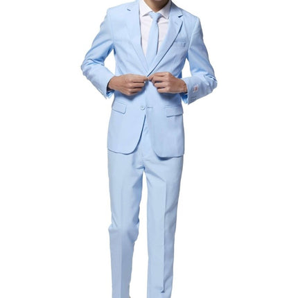 Lichtblauw Pak Jongen Tiener OppoSuits van OppoSuits koop je bij Partywinkel