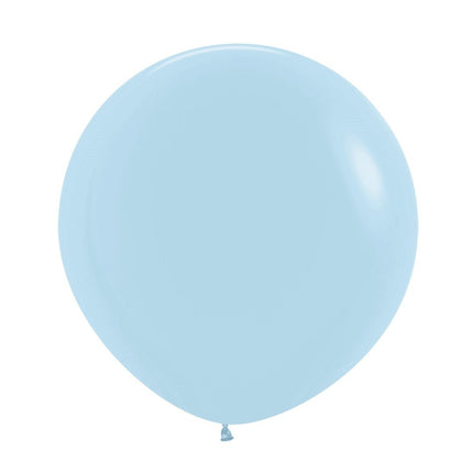 Lichtblauwe Ballonnen 61cm 3st van Sempertex koop je bij Partywinkel