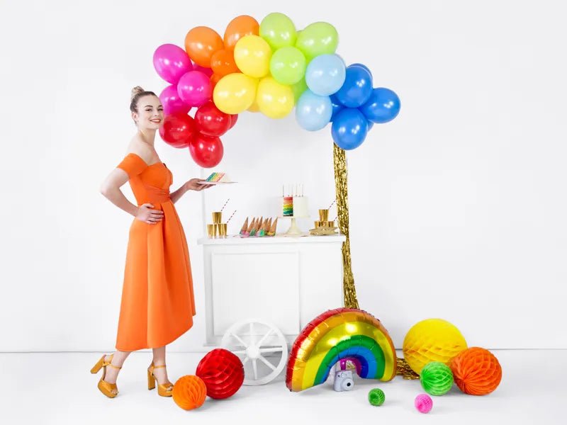 Lichtgroene Honeycomb 20cm van Partydeco koop je bij Partywinkel
