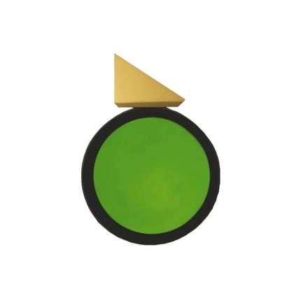 Lichtgroene Schmink met Spons 9gr van Fiestas Guirca koop je bij Partywinkel