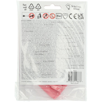 Lichtroze Ballon Powder Pink 80cm van Folat koop je bij Partywinkel