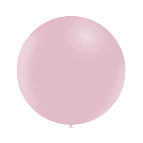 Lichtroze Reuze Ballon Pastel 60cm van Balloonia koop je bij Partywinkel