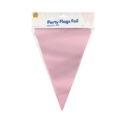 Lichtroze Slinger Metallic 10m van Paper Dreams koop je bij Partywinkel