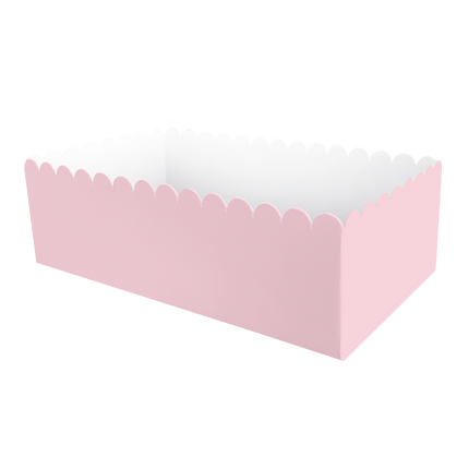 Lichtroze Snackbakje 12,5cm 8st van Paper Dreams koop je bij Partywinkel