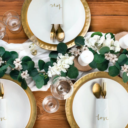 Lichtslinger LED Eucalyptus 2m van Partydeco koop je bij Partywinkel