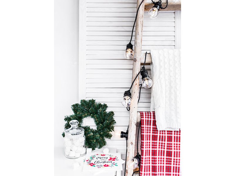 Lichtslinger LED Lampjes Zwart 5m van Partydeco koop je bij Partywinkel