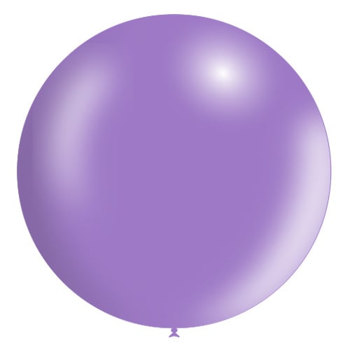 Lila Reuze Ballon XL Metallic 91cm van Balloonia koop je bij Partywinkel