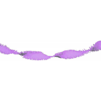 Lila Slingers Crepe 6m van WeFiesta koop je bij Partywinkel