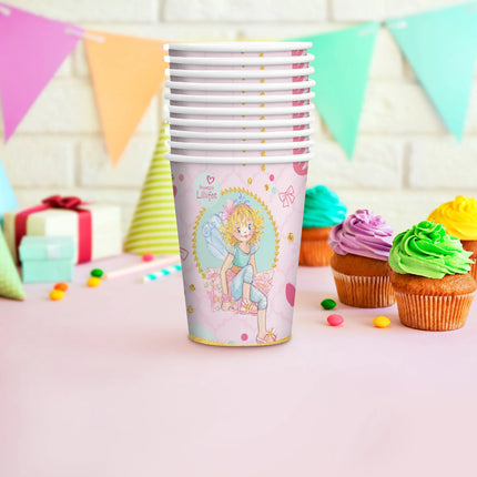 Prinsesse Lillifee-krus 250 ml, 8 stk.