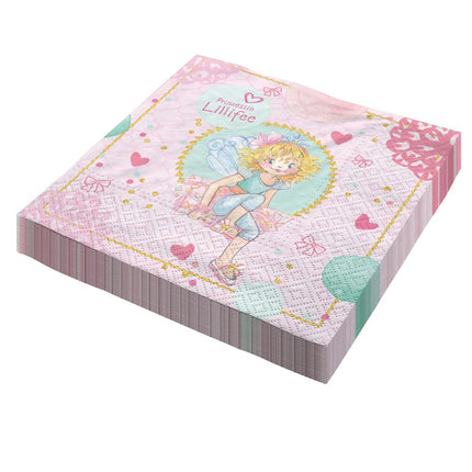 Prinsesse Lillifee-servietter, 33 cm, 20 stk.