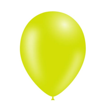 Lime Groene Ballonnen 25cm 10st van Balloonia koop je bij Partywinkel