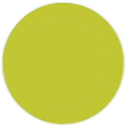 Lime Groene Borden 25cm 2st van Procos koop je bij Partywinkel