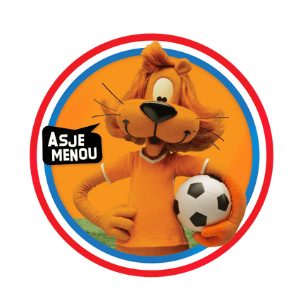 Loeki De Leeuw Onderzetters 10cm 6st van Paper Dreams koop je bij Partywinkel