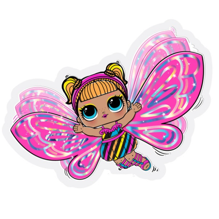 LOL Surprise Folieballon Vlinder 23cm van MGA Entertainment koop je bij Partywinkel