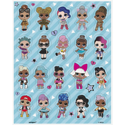 Lol Surprise Stickers van Unique koop je bij Partywinkel