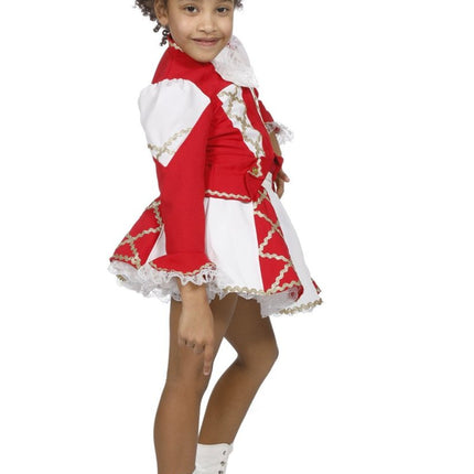 Majorette Kostuum Rood Meisje van Wilbers & Wilbers koop je bij Partywinkel
