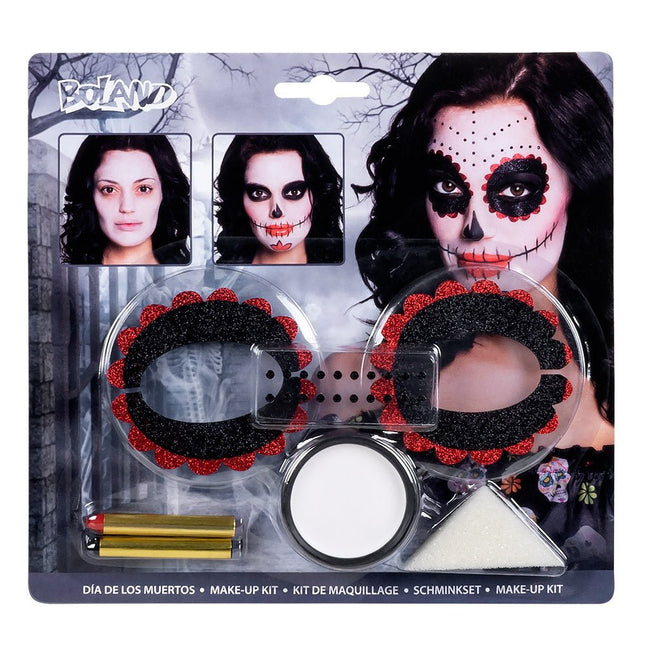 Make - Up Kit Day Of The Dead van Boland koop je bij Partywinkel