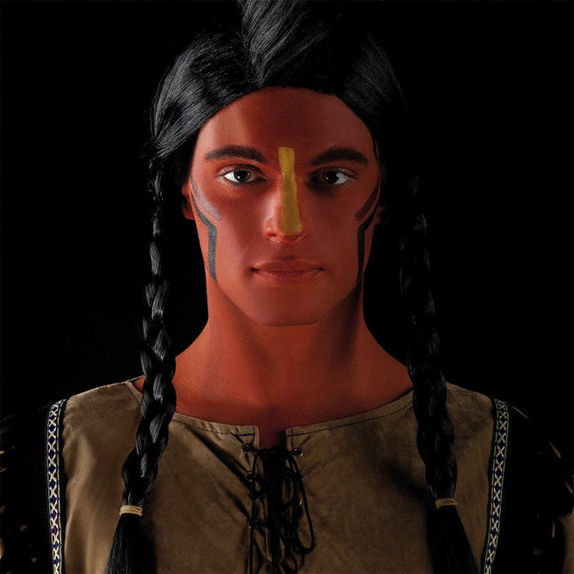 Make Up Set Indiaan Waterbasis 5 delig van Boland koop je bij Partywinkel