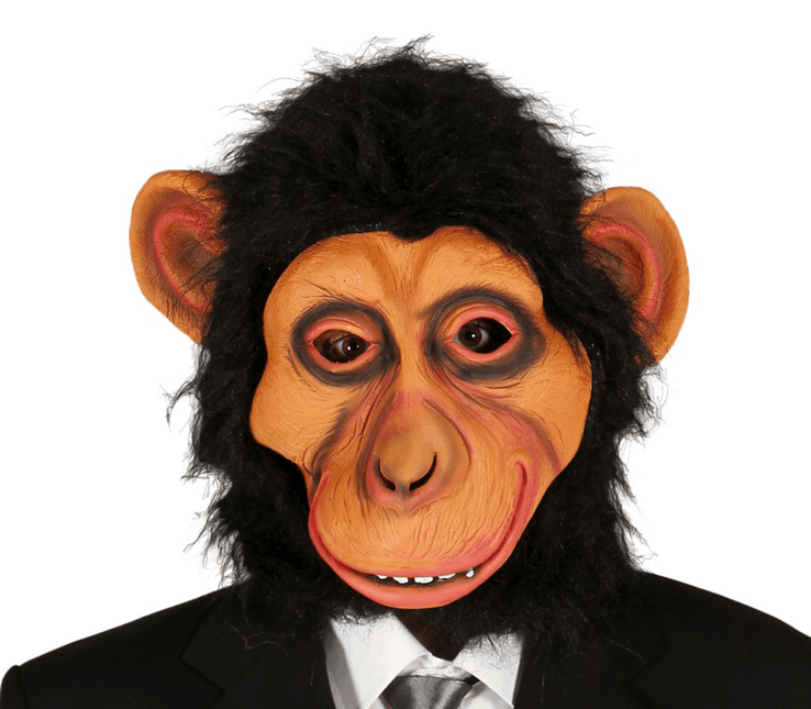 Masker Chimpansee Haar van Fiestas Guirca koop je bij Partywinkel