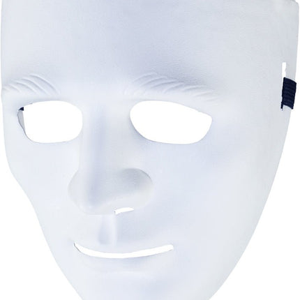 Masker wit van Orlob koop je bij Partywinkel