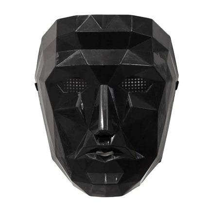 Masker Zwart Leider Squid Game van Boland koop je bij Partywinkel