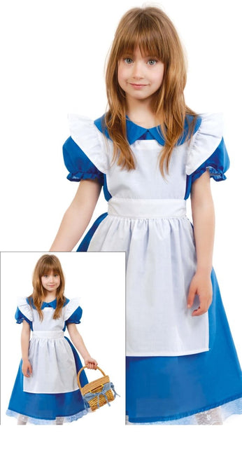 Meisjes Jurk Kind Blauw van Fiestas Guirca koop je bij Partywinkel