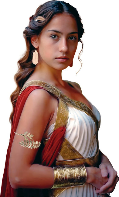 Metalen Laurel Armband van Fiestas Guirca koop je bij Partywinkel