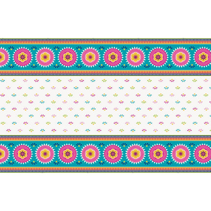 Mexicaans Tafelkleed Boho 2,13m van Unique koop je bij Partywinkel