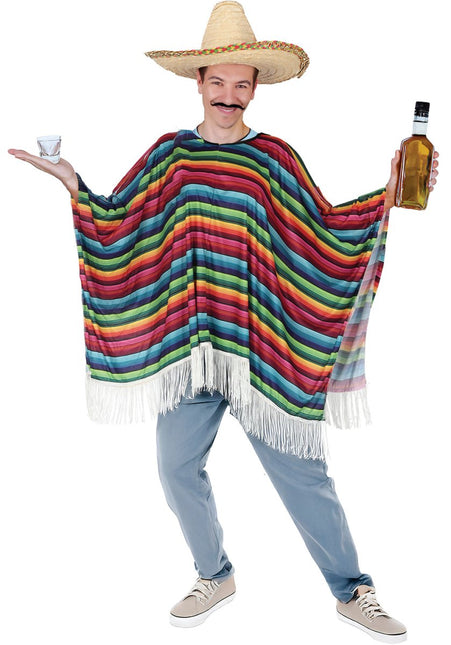 Mexico Poncho van Fiestas Guirca koop je bij Partywinkel