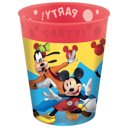 Mickey Mouse Bekers Jump Into Fun Herbruikbaar 250ml 4st van Procos koop je bij Partywinkel