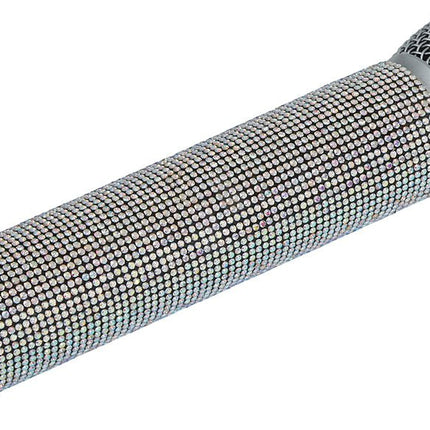 Microphone with glitter 21 cm van Fiestas Guirca koop je bij Partywinkel