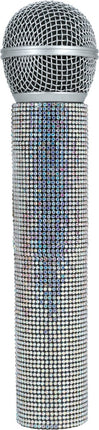 Microphone with glitter 21 cm van Fiestas Guirca koop je bij Partywinkel