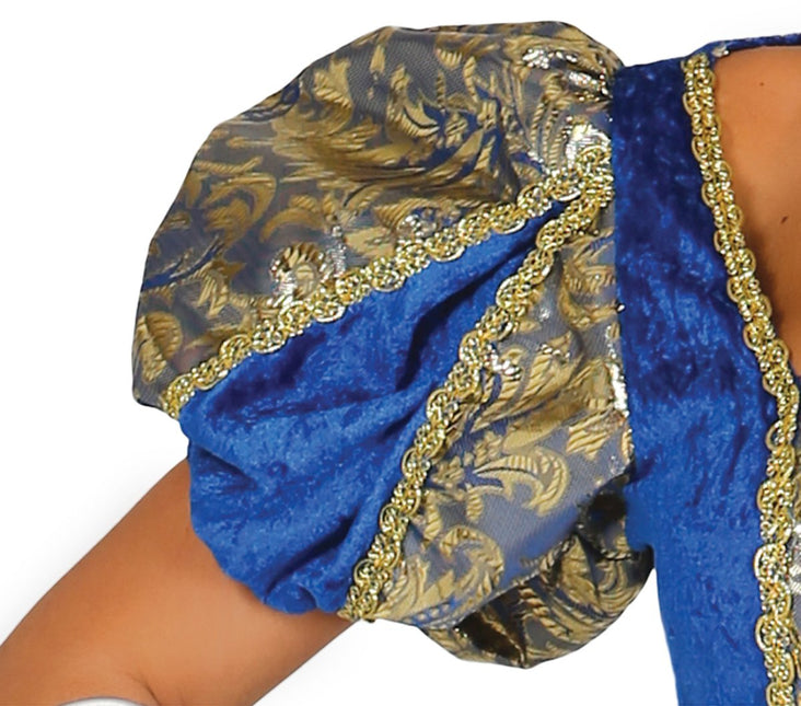 Middeleeuwen Jurk Blauw Dames Middeleeuwen van Fiestas Guirca koop je bij Partywinkel