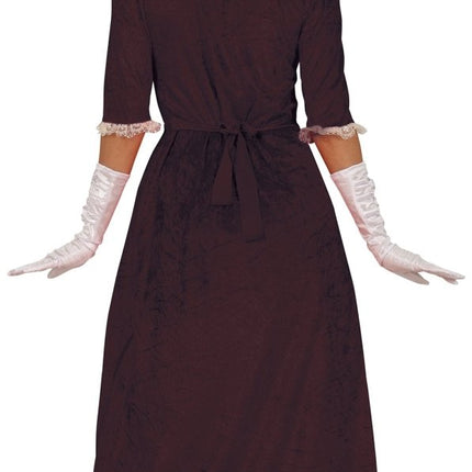 Middeleeuwen Jurk Bruin Dames van Fiestas Guirca koop je bij Partywinkel