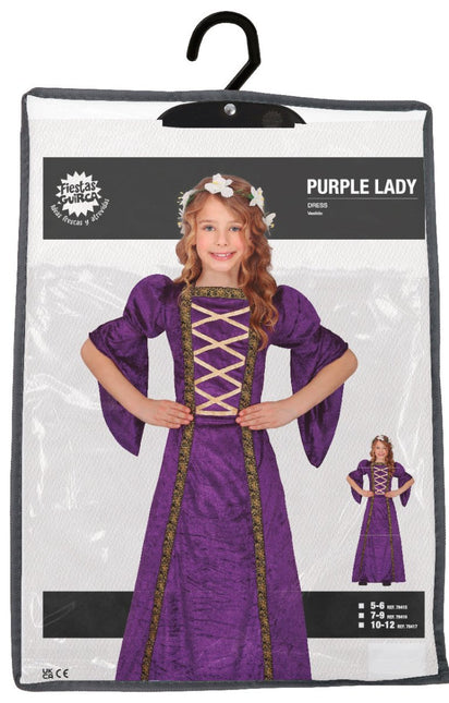 Middeleeuwen Jurk Meisje van Fiestas Guirca koop je bij Partywinkel