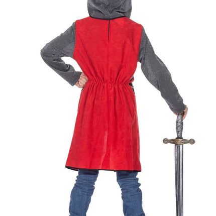 Ridder Kostuum Grijs Rood Jongen 2 delig van Wilbers & Wilbers koop je bij Partywinkel