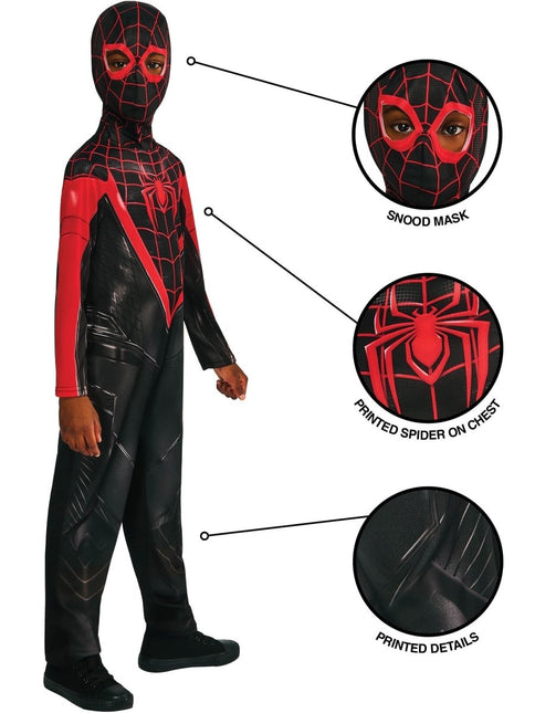 Miles Morales Gamerverse Kostuum Kind van Rubies koop je bij Partywinkel