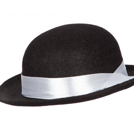 Zwarte Bolhoed Mini van Wilbers & Wilbers koop je bij Partywinkel